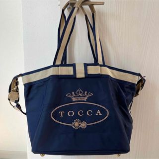 TOCCA トッカ マザーズバッグ 2way ショルダーバッグ ポーチ付