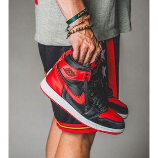 ジョーダン(Jordan Brand（NIKE）)のAir Jordan 1 Retro High OG Satin Bred (スニーカー)