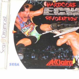 DC★ECW HARD CORE REVOLUTION 海外版 北米版(家庭用ゲームソフト)