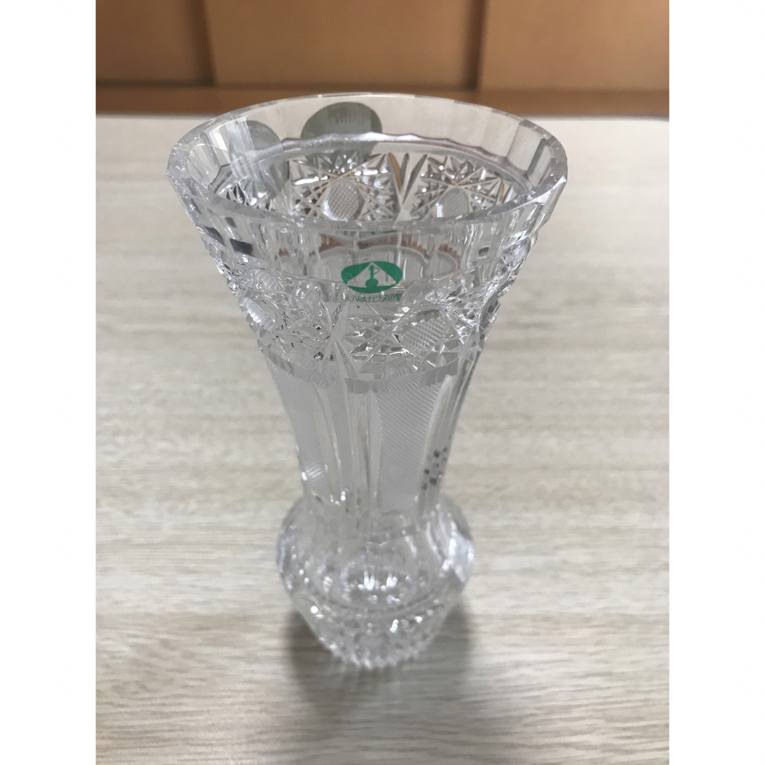 BOHEMIA Cristal(ボヘミア クリスタル)のBOHEMIA CRYSTAL ボヘミアクリスタル 花瓶 小 インテリア/住まい/日用品の日用品/生活雑貨/旅行(日用品/生活雑貨)の商品写真