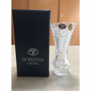 ボヘミア クリスタル(BOHEMIA Cristal)のBOHEMIA CRYSTAL ボヘミアクリスタル 花瓶 小(日用品/生活雑貨)