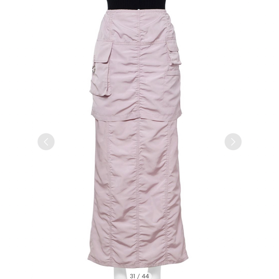 Lily Brown(リリーブラウン)のリリーブラウン カーゴスカート レディースのスカート(ロングスカート)の商品写真