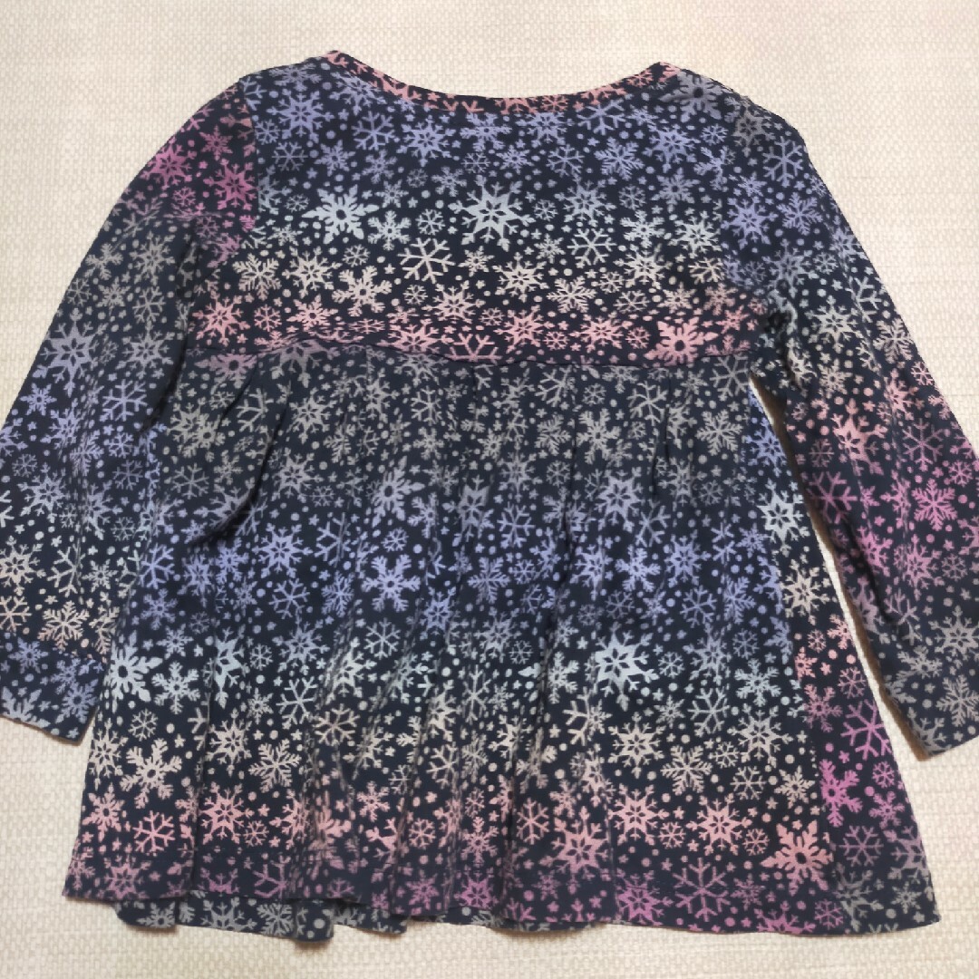 babyGAP(ベビーギャップ)の☆最終価格☆baby Gap Bebe 長袖Tシャツ　ロンＴ　2枚セット キッズ/ベビー/マタニティのキッズ服女の子用(90cm~)(Tシャツ/カットソー)の商品写真