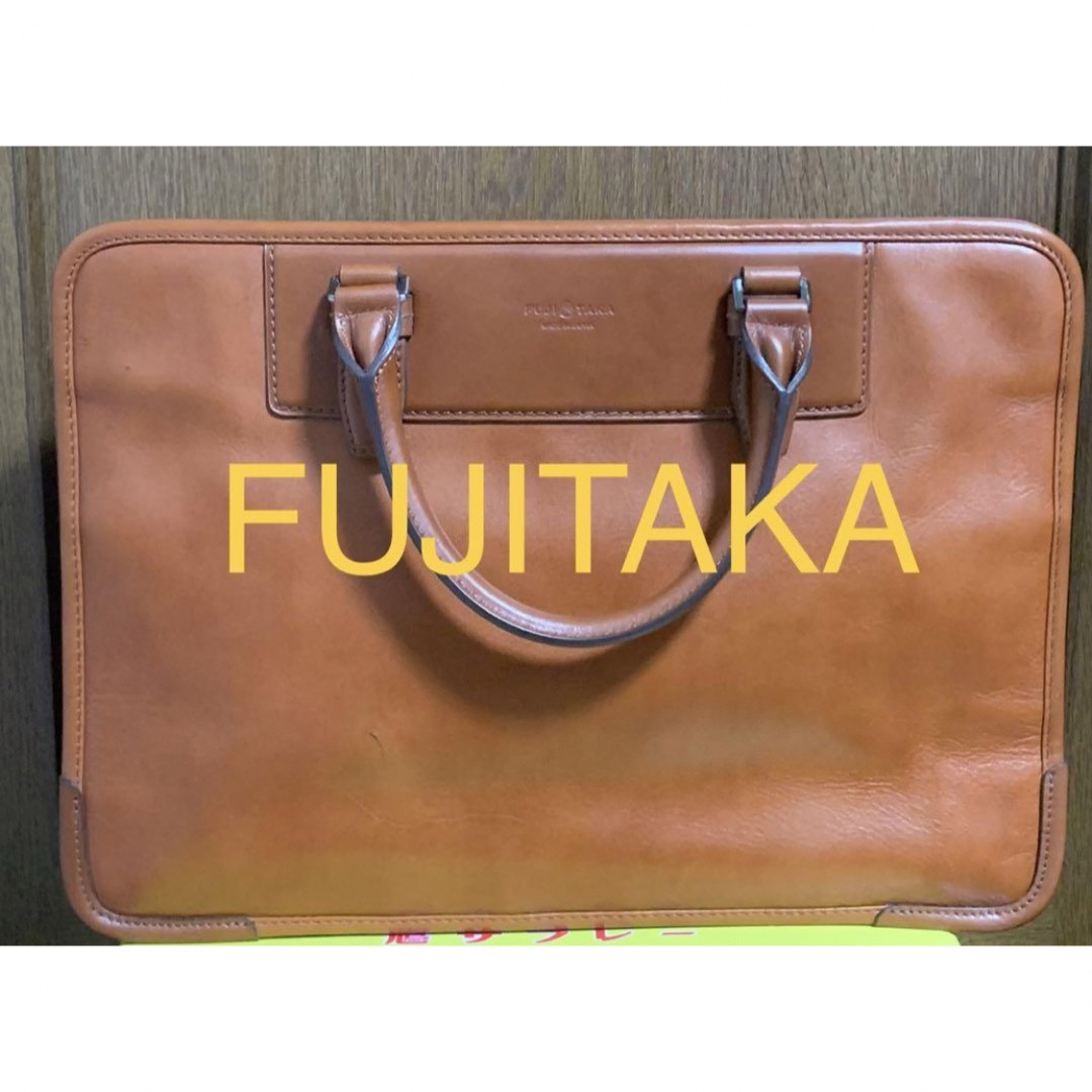 FUJITAKA レザー ビジネスバッグ ブリーフケース フジタカ-
