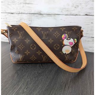 LOUIS VUITTON ルイヴィトン トートバッグ M93164 村上隆 コスミックGM コスミックブラッサム ブルー 美品  54530