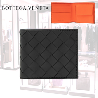 ボッテガヴェネタ(Bottega Veneta)のBOTTEGA VENETA ボッテガヴェネタ コインパース付き 2つ折り財布(折り財布)