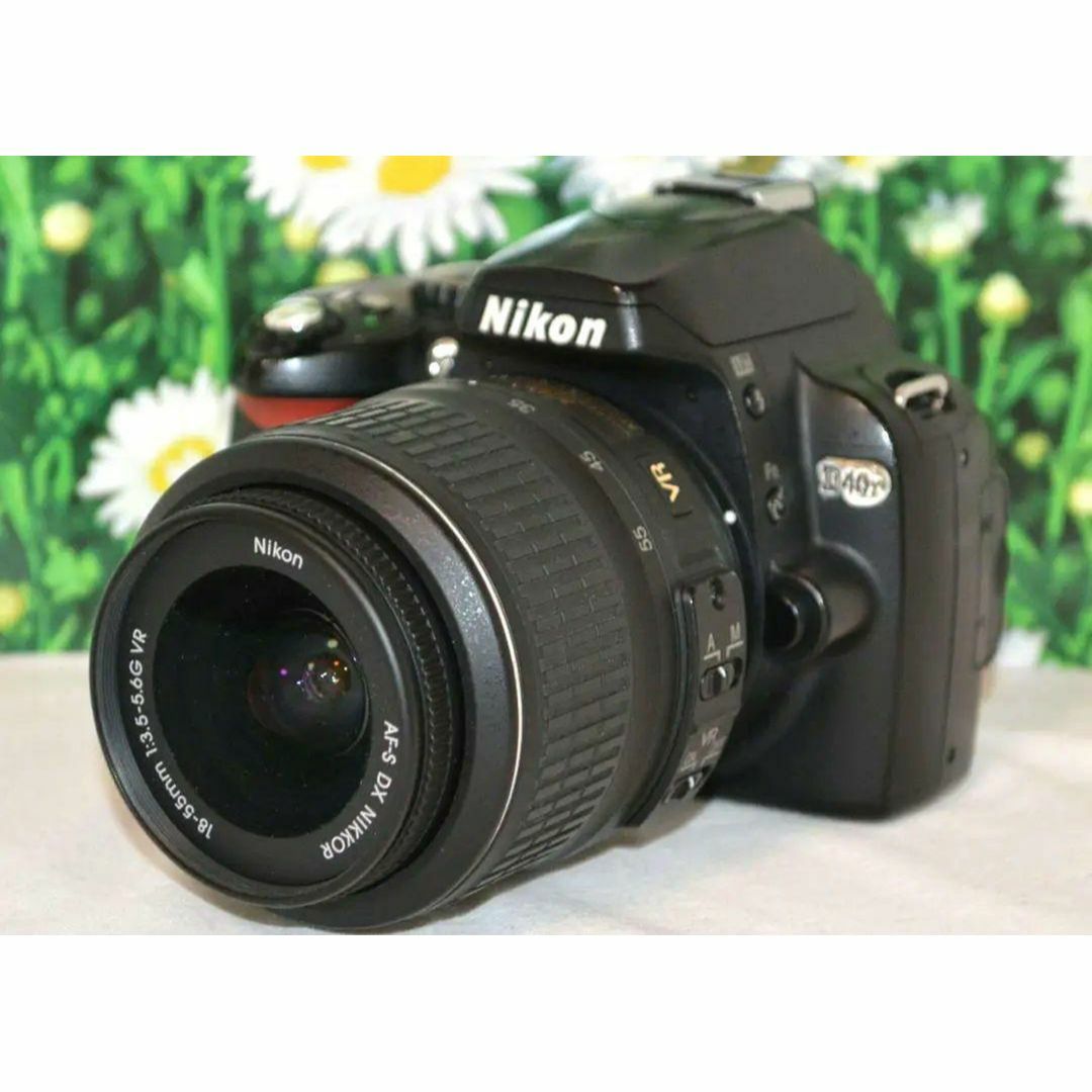 ❤絶対お得！❤スマホ転送 SD付でこの価格❤Nikon D40X❤フォトアルバム