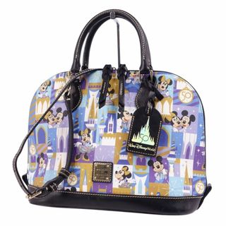 美品 ドゥーニー＆バーク DOONEY&BOURKE バッグ ディズニー 50周年 2way ハンドバッグ ショルダーバッグ レザー カバン 鞄 レディース マルチカラー(ハンドバッグ)