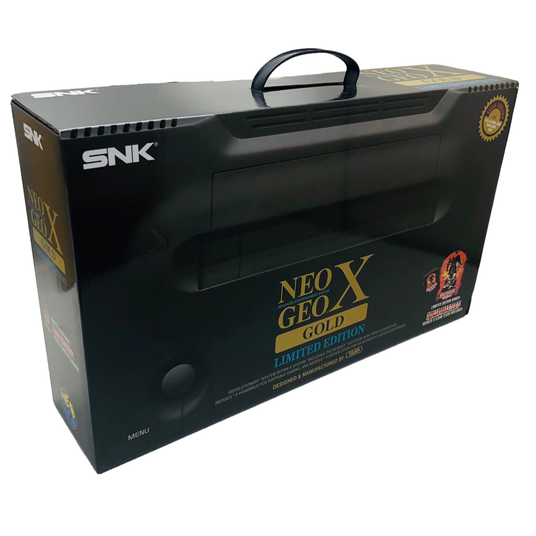 新品未開封ソフト付きNEOGEO X GOLD LIMITED EDITION