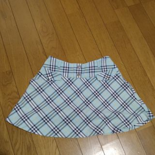 バーバリー(BURBERRY)のバーバリー水色スカート120(スカート)