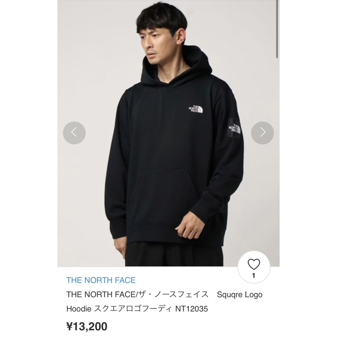 THE NORTH FACE - THE NORTH FACE ノースフェイス 黒パーカー Mサイズ