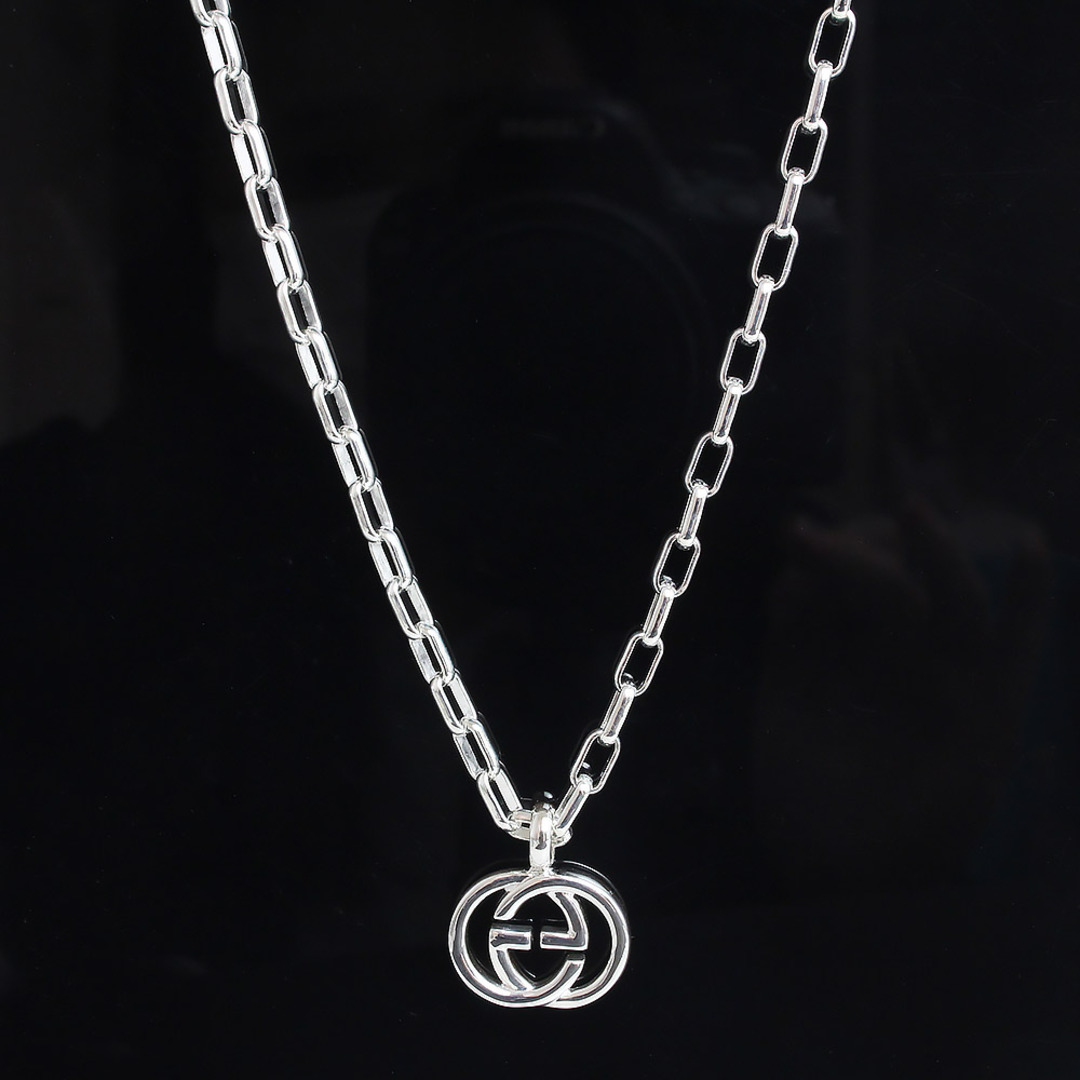 Gucci - グッチ インターロッキングG ペンダント ネックレス SV925
