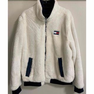 トミーヒルフィガー(TOMMY HILFIGER)の美品【Tommy hilfiger】ﾘﾊﾞｰｼﾌﾞﾙﾎﾞｱｼﾞｬｹｯﾄ(ダウンジャケット)