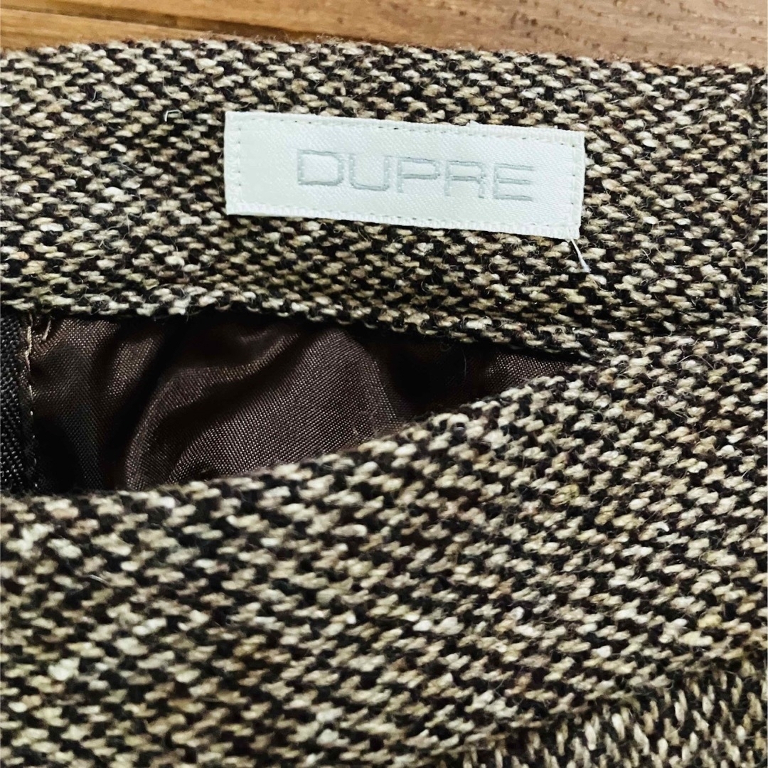 セール✨【DUPRE 】スカート　ブラウン系 レディースのスカート(ひざ丈スカート)の商品写真