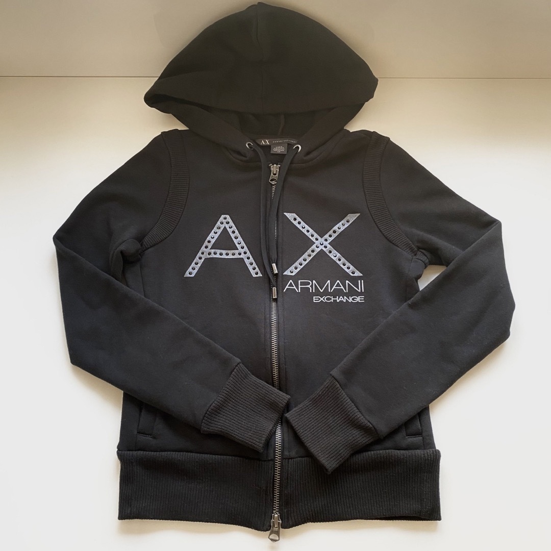 ARMANIＥＸＣＨＡＮＧＥ　　裏起毛パーカー