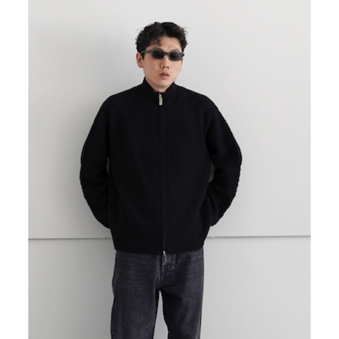 ttt msw 23aw Drivers Zip Up Knitニット/セーター