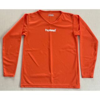 ヒュンメル(hummel)の【 美品 】hummel 長袖 アンダーシャツ オレンジ 140cm ヒュンメル(ウェア)