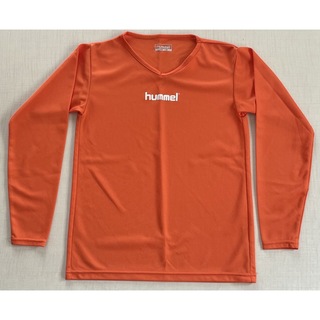 ヒュンメル(hummel)の【 美品 】hummel 長袖 アンダーシャツ オレンジ 140cm ヒュンメル(ウェア)