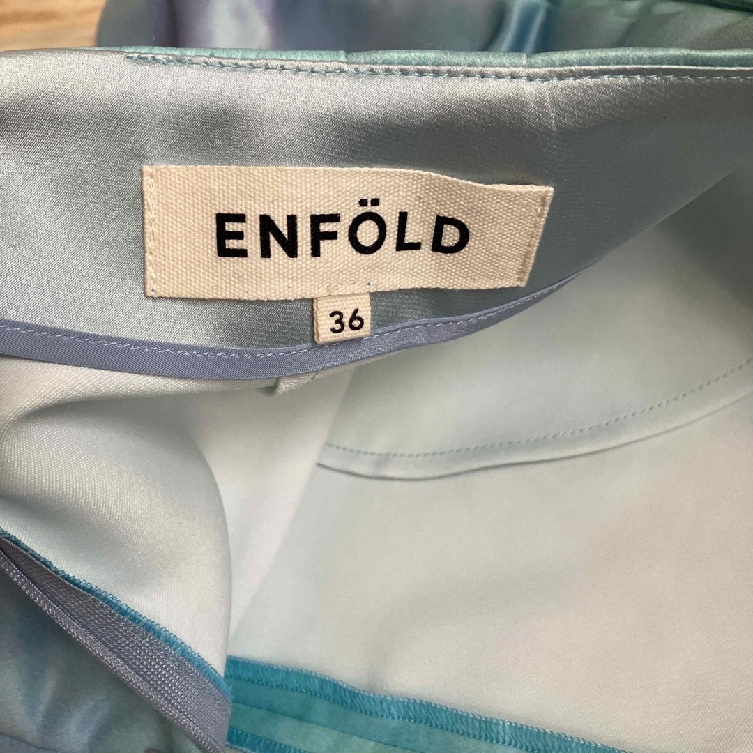 ENFOLD - エンフォルド 森林 湖 転写プリントショートパンツ ENFOLD - エンフォルド 森林 湖 転写プリントショートパンツ