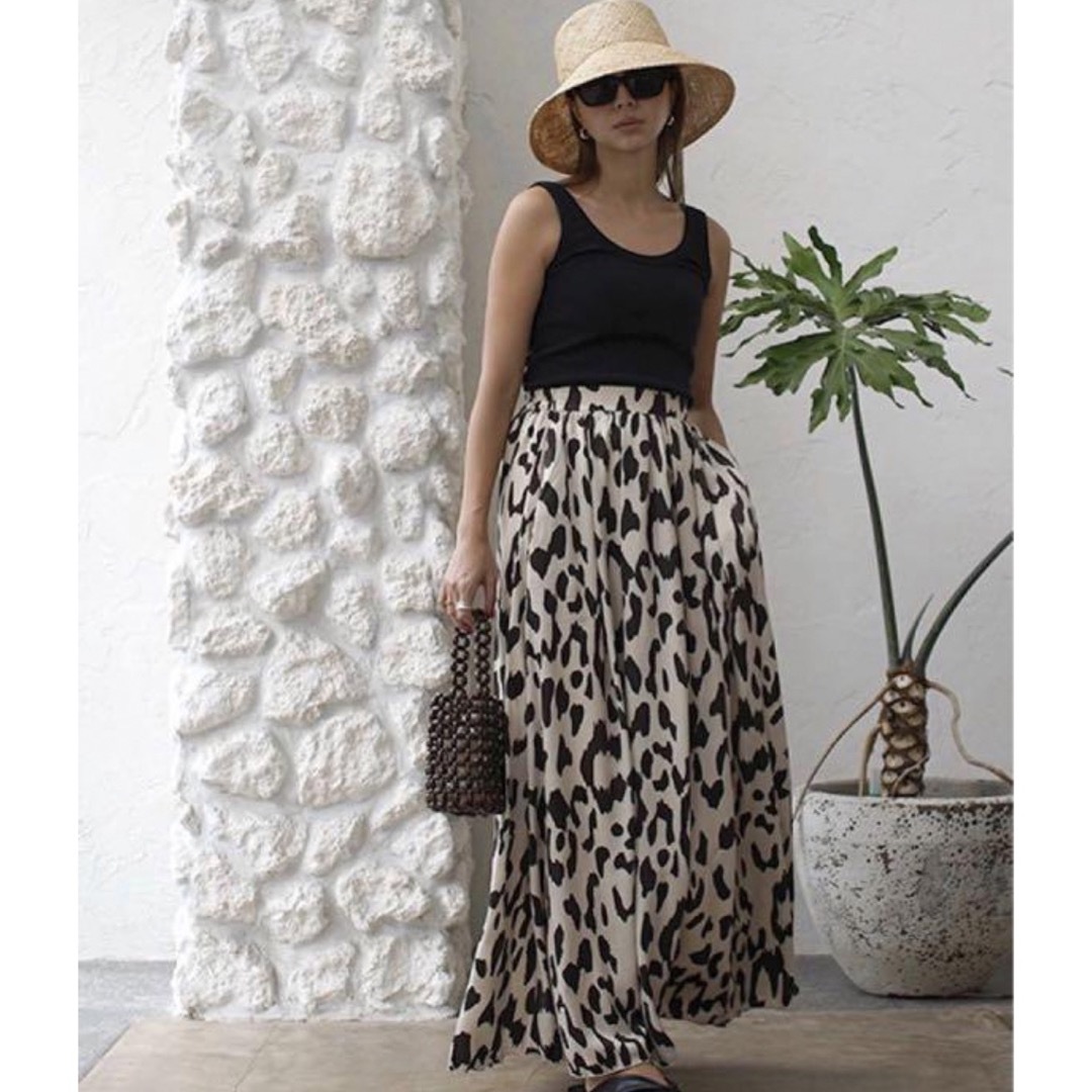 room306 contemporary Animal Maxi Skirt | フリマアプリ ラクマ