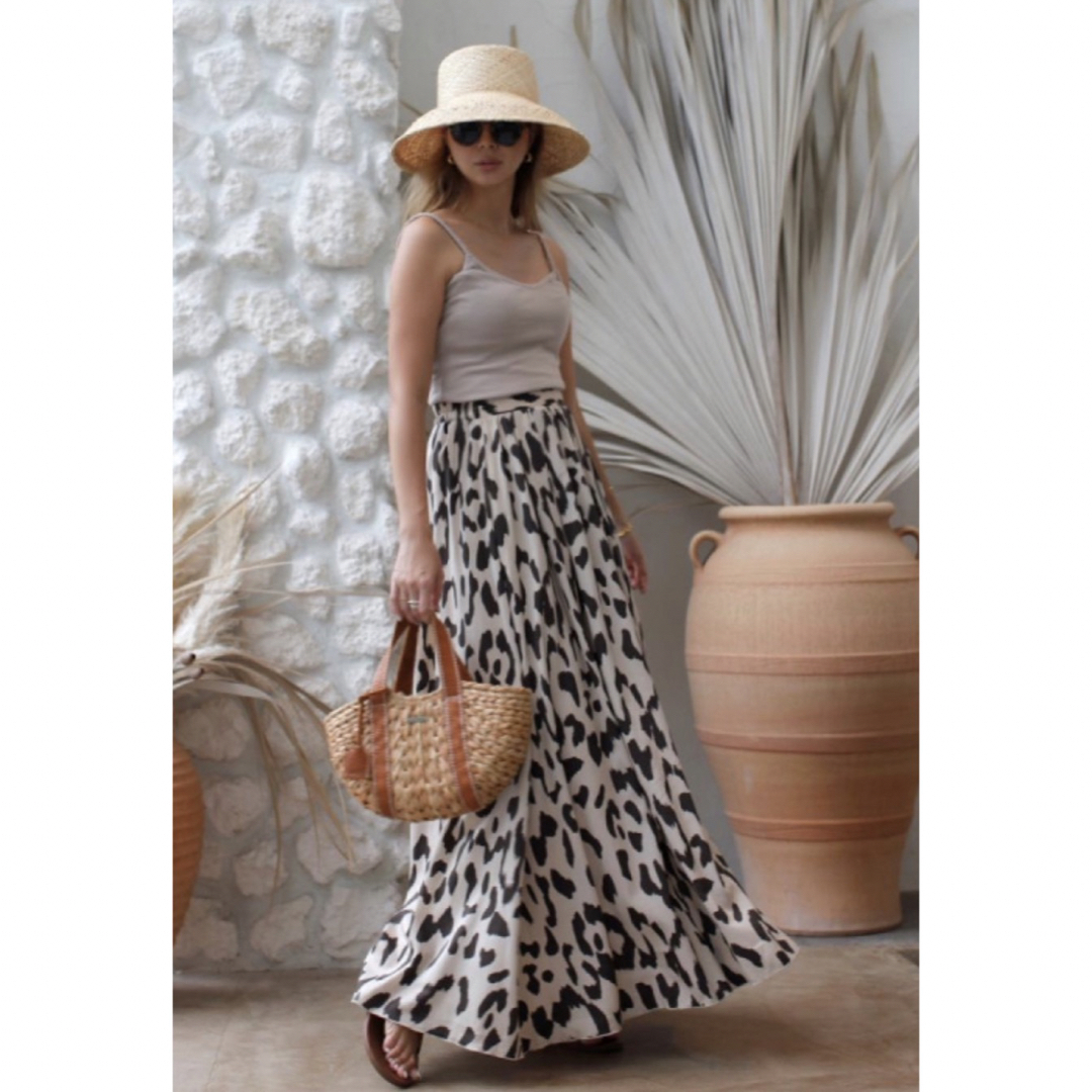 room306 CONTEMPORARY(ルームサンマルロクコンテンポラリー)のroom306 contemporary Animal  Maxi Skirt レディースのスカート(ロングスカート)の商品写真