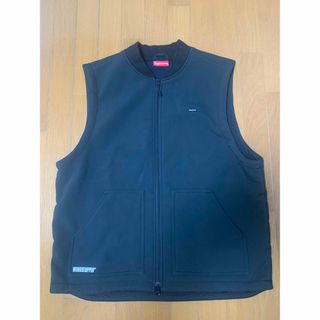 Supreme Zip up sweat vest Sサイズ パープル