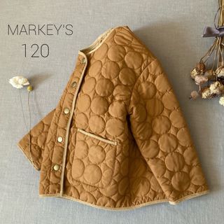 マーキーズ(MARKEY'S)のMARKEY'Sマーキーズ｜サークル柄 キルティングジャケット120(ジャケット/上着)