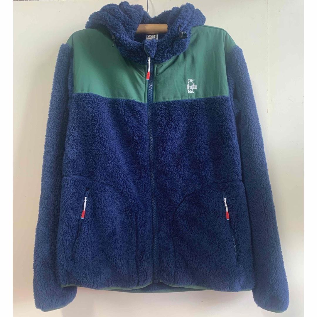 新品　CHUMS フリース　パーカー　チャムス 　ngl