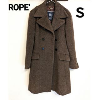 ROPE' - ROPE ウール混コート ネイビー 40の通販 by はぴー's shop