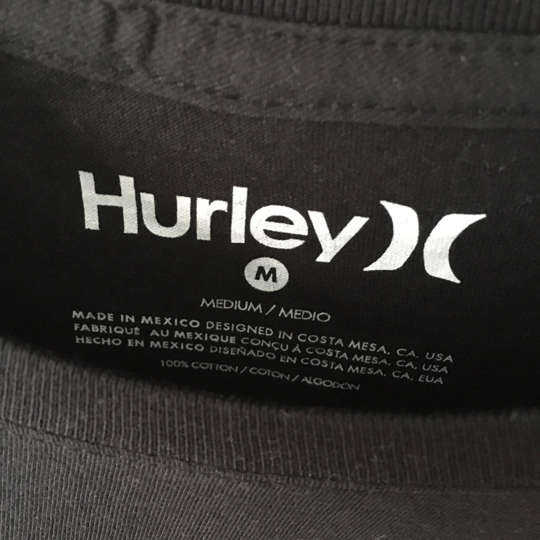 Hurley(ハーレー)のHurleyハーレーUS限定logoプリントプレミアムSOFTシャツ M１点物 スポーツ/アウトドアのスポーツ/アウトドア その他(サーフィン)の商品写真