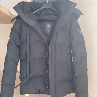 カナダグース(CANADA GOOSE)のカナダグース　ウィンダムパーカーxs ブラックレーベル(ダウンジャケット)