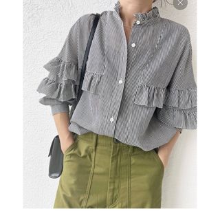 スピック&スパン Spick&Span 21SS ブラウス F グレー