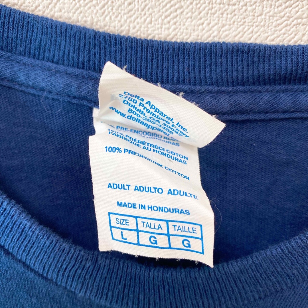 US古着　半袖Tシャツ　ビッグプリント　野球　ボストン　男女兼用　Lサイズ メンズのトップス(Tシャツ/カットソー(半袖/袖なし))の商品写真