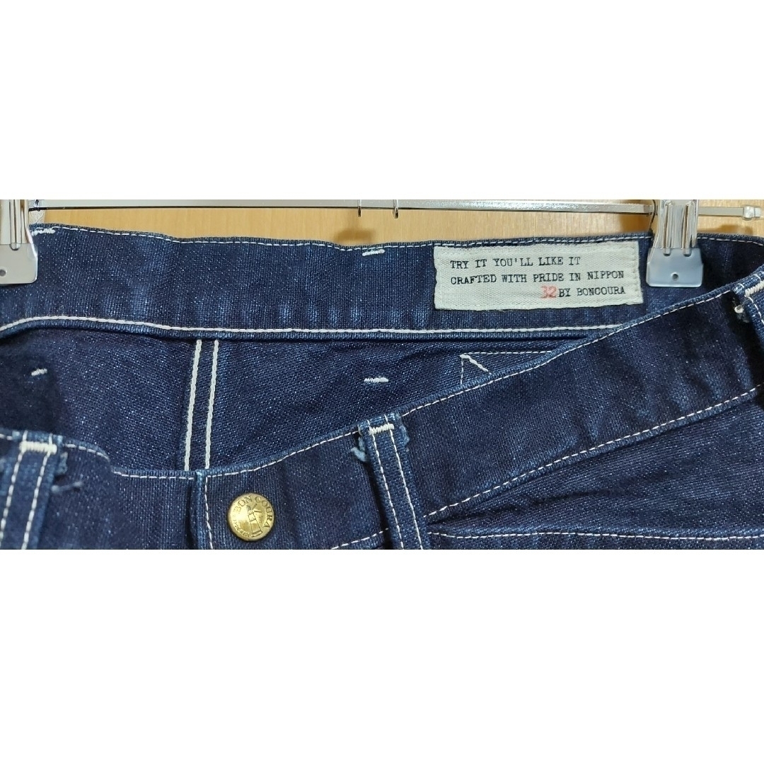 BONCOURA(ボンクラ)のWork Pants WWⅡ Duck indigo 12th Annivers メンズのパンツ(ワークパンツ/カーゴパンツ)の商品写真