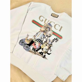 グッチ(Gucci)の美品 クリーニング済 グッチ ヒグチユウコ コラボ 日本 限定 xs スウェット(トレーナー/スウェット)