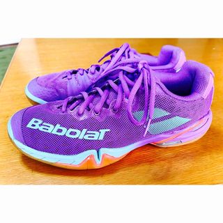 バボラ(Babolat)の24.5BABOLAT SHADOW TOUR/DARK PURPLE LADY(バドミントン)