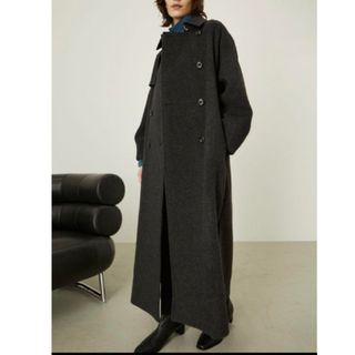 RIM.ARK - リムアーク ロングコート チェスターコート 冬服 ウール Sの