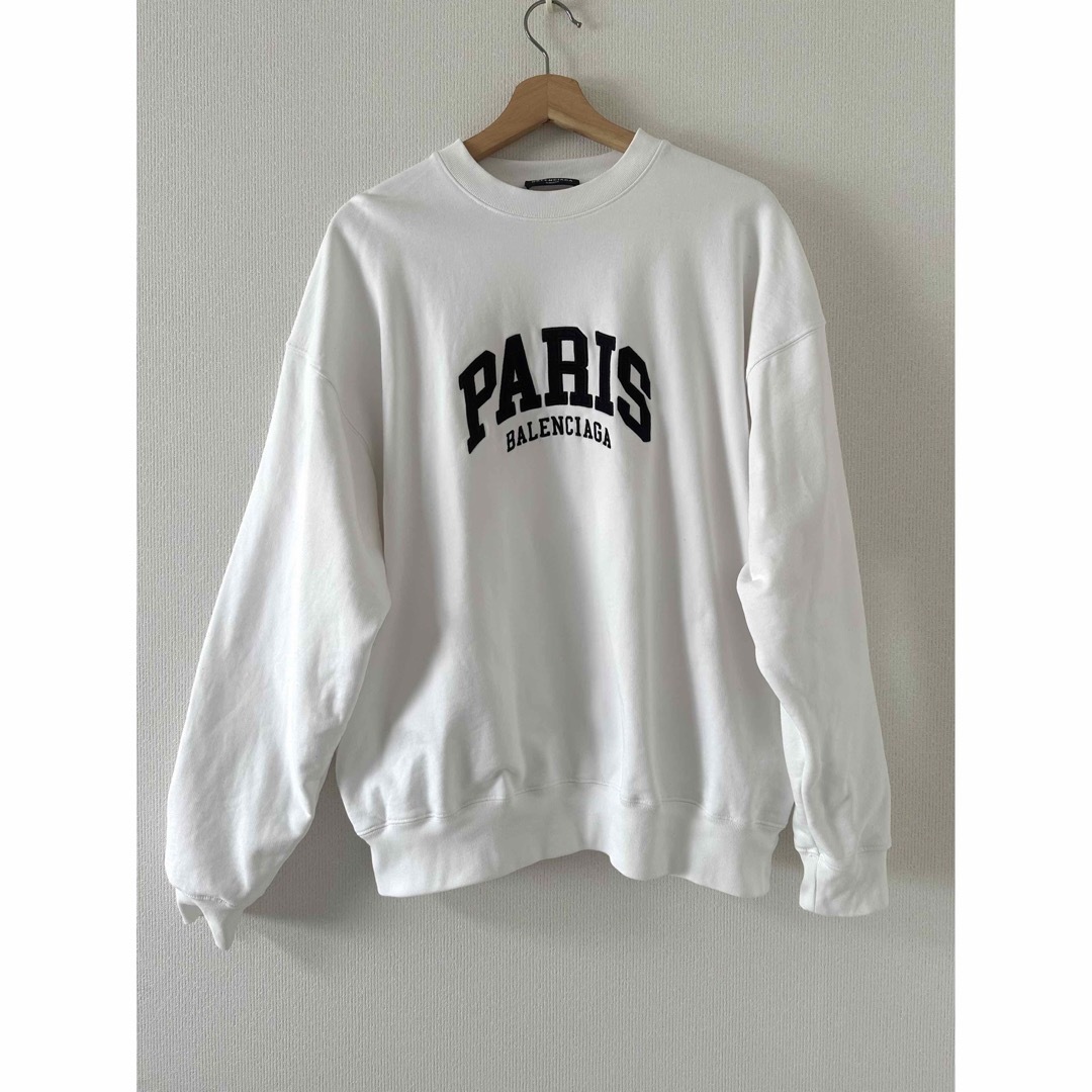 BALENCIAGA - BALENCIAGA PARIS LOGO CREW NECK SWEATの通販 by BALENCIAGA - BALENCIAGA PARIS LOGO CREW NECK SWEATの通販 by