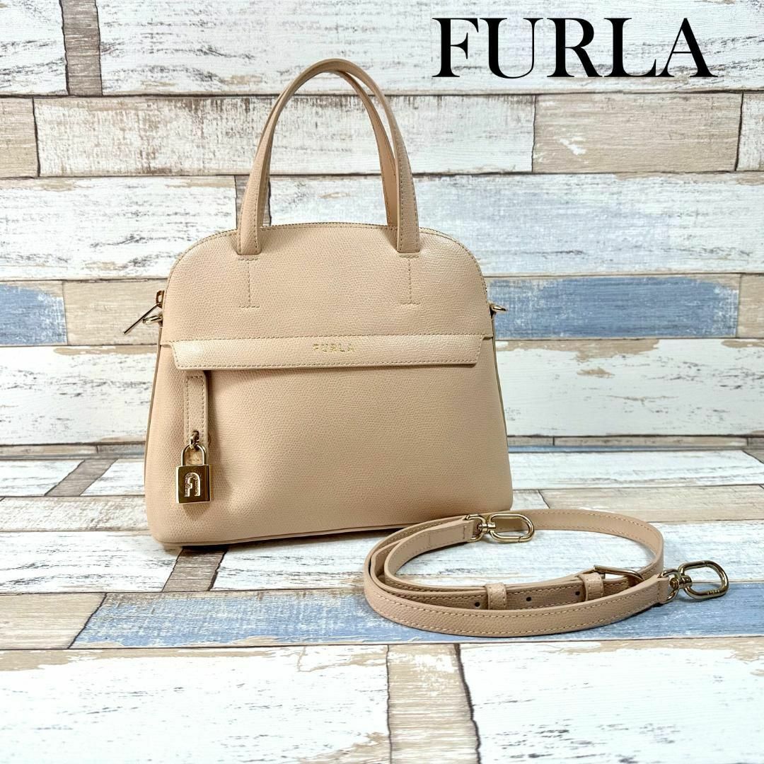 通販超高品質 FURLA フルラ 現行型 パイパー ハンドバッグ ショルダー