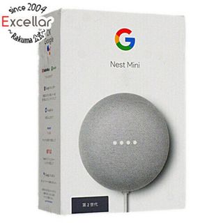 グーグル(Google)のGoogle　スマートスピーカー Nest Mini　GA00638-JP　Chalk　未使用(スピーカー)