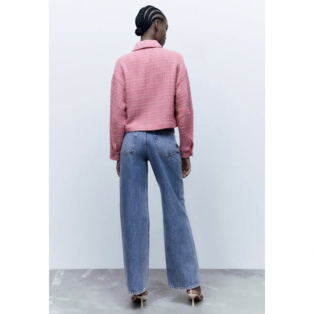 ZARA - 《週末限定セール‼︎》ZARA ザラ ピンクジャケット XS ZARA - 《週末限定セール‼︎》ZARA ザラ ピンクジャケット XS