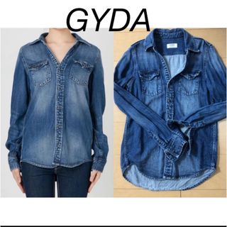 ジェイダ(GYDA)の【試着のみ】 GYDA　デニム シャツ(シャツ/ブラウス(長袖/七分))