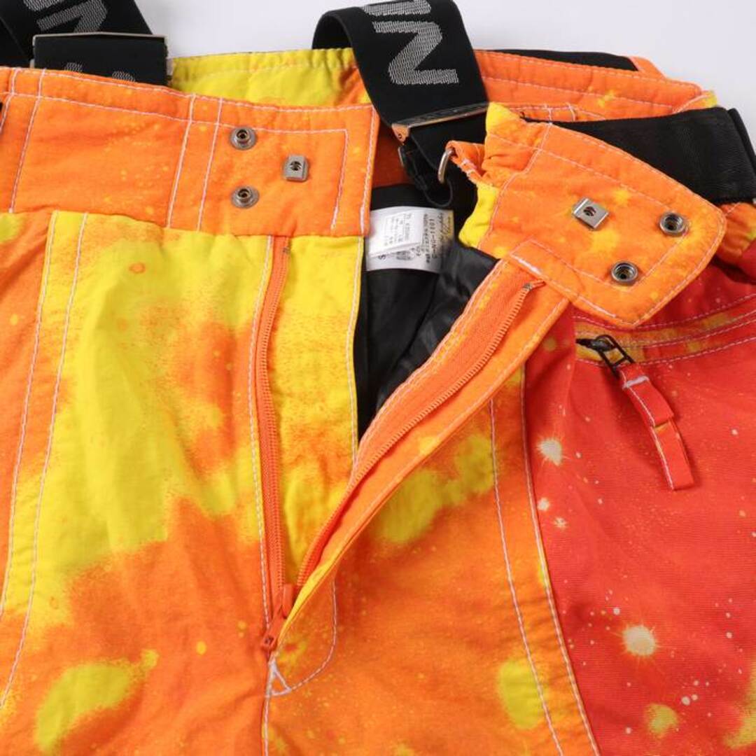 サロモン スキーウエア スノーボードウエア 上下セット レディース 日本製 メンズ LLサイズ オレンジ SALOMON メンズのスーツ(セットアップ)の商品写真