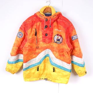 エレッセ(ellesse)のエレッセ ブルゾン ジャケット スキーウエア スノーボードウエア アウター 日本製 メンズ Mサイズ オレンジ ellesse(ブルゾン)