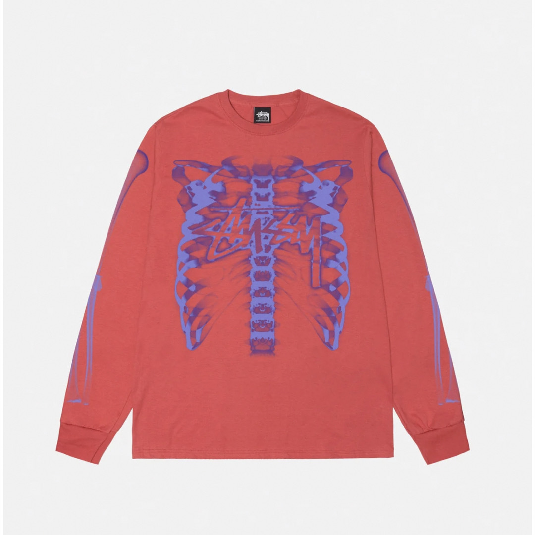 STUSSY RIB CAGE 3M LS TEE