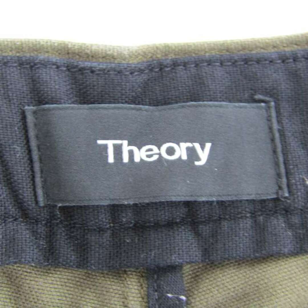 theory(セオリー)のセオリー ロングパンツ ストレッチ 無地 ボトムス メンズ 38サイズ カーキ theory メンズのパンツ(その他)の商品写真