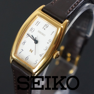 セイコー(SEIKO)の【稼働品】SEIKO　NOIE　レディース腕時計　電池交換済　新品ベルト(腕時計)