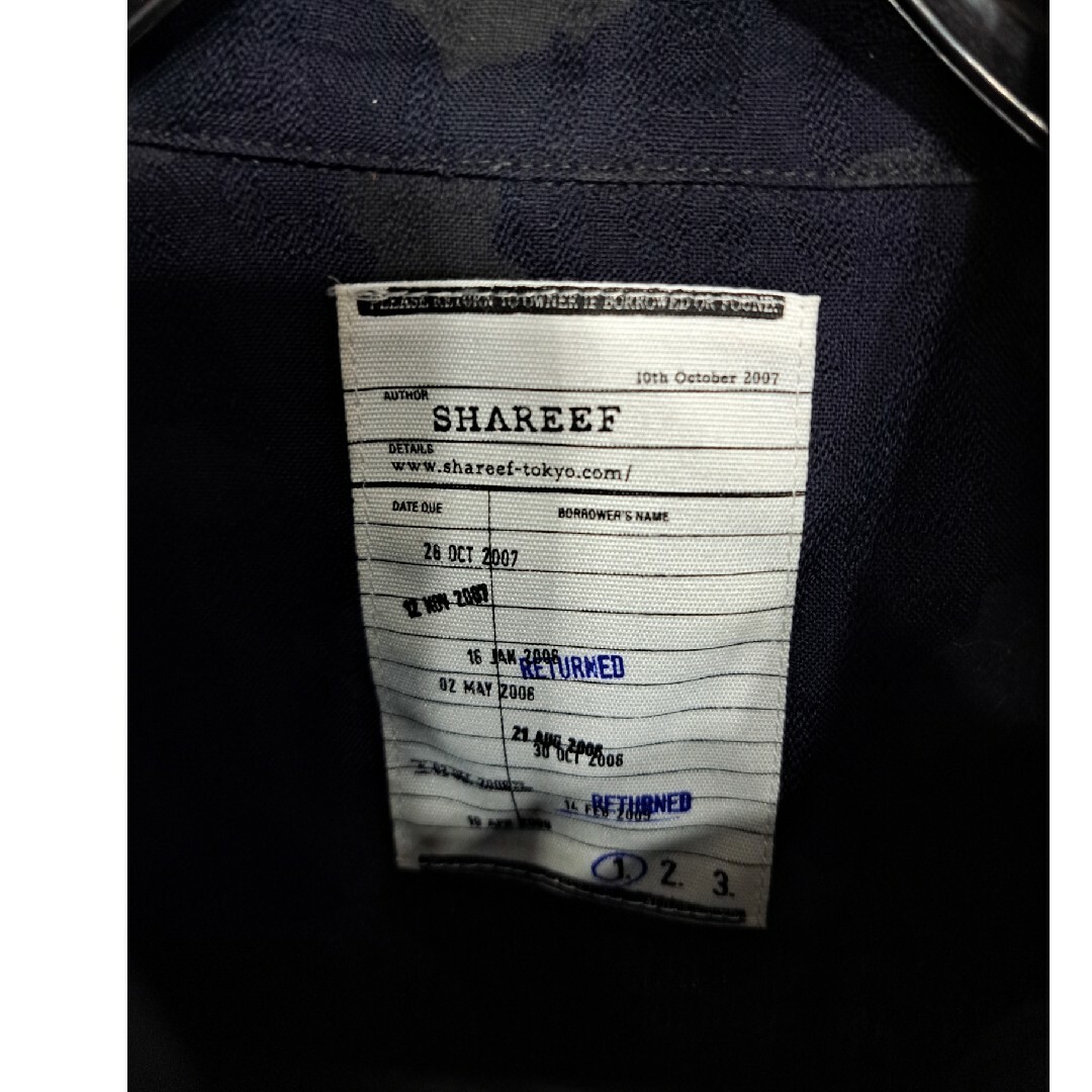SHAREEF(シャリーフ)の未使用　SHAREEF　オリジナルカモ柄　ジャガード　ロングスリーブシャツ メンズのトップス(シャツ)の商品写真
