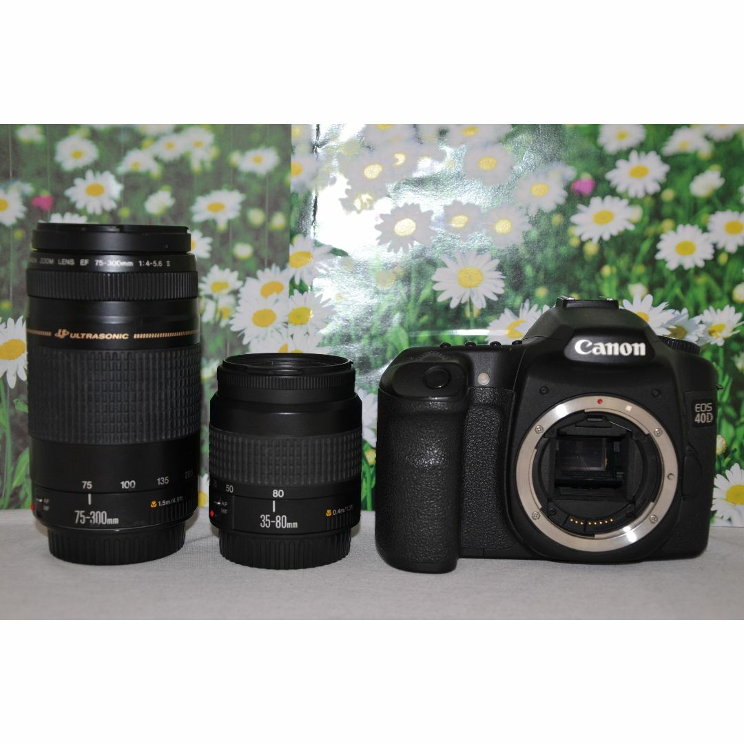 ❤キャノン Canon Eos 40D ❤キャノン デジタル一眼レフ❤マイクロファイバークロス