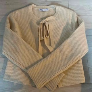 ザラ(ZARA)のZARA カーディガン ショート丈 お値下げ中(カーディガン)